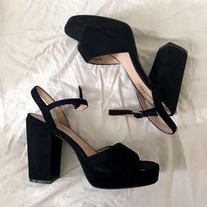 Platform Black Heels